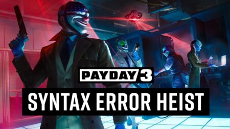 Il logo di Payday 3 Syntax Error Heist