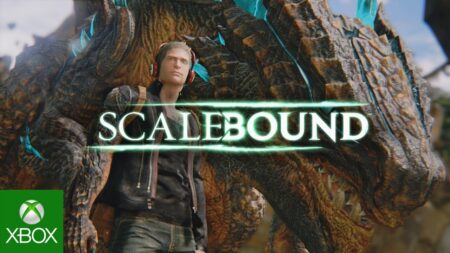 Il protagonista di Scalebound in primo piano