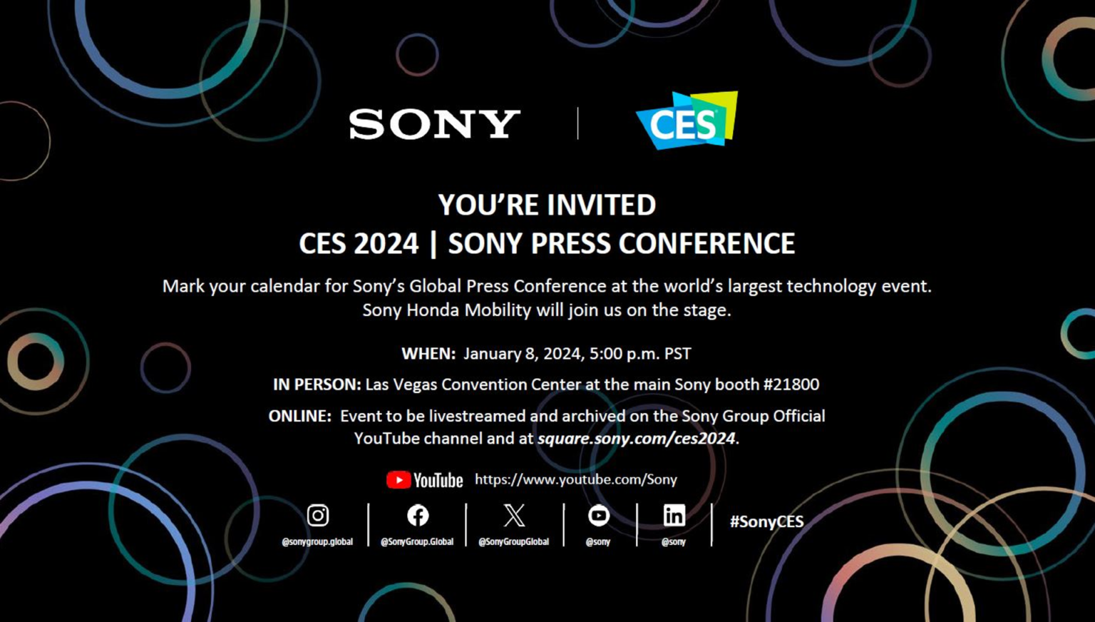 sony ces 2024