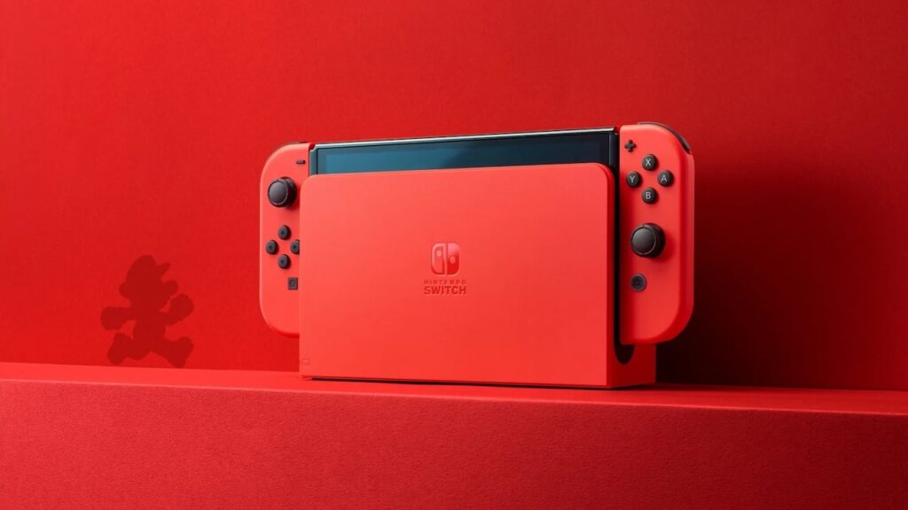 Una Nintendo Switch rossa