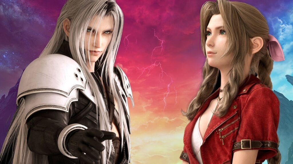 Sephirot ed Aerith di Final Fantasy 7 Rebirth