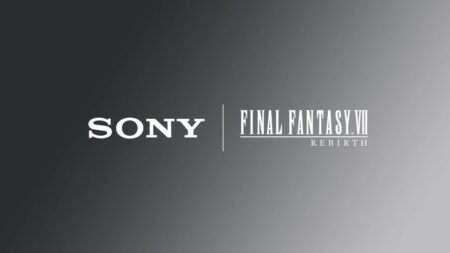 Il logo di Sony e Final Fantasy 7 Rebirth