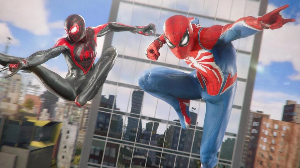 I due Spider-Man di Marvel's Spider-Man 2