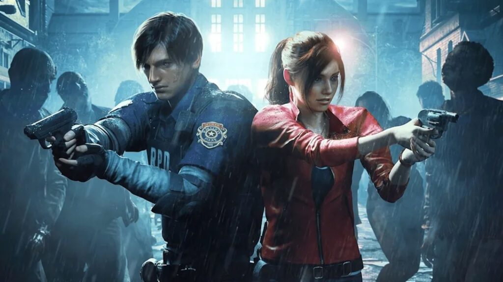 Leon e Claire di Resident Evil 2 Remake