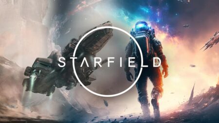 Il protagonista di Starfield in primo piano