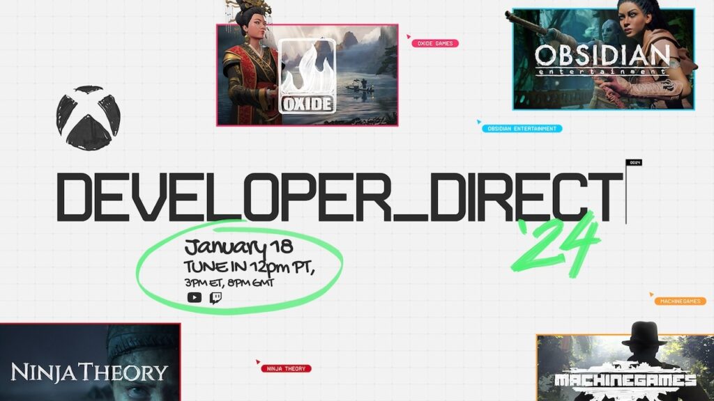 Il logo di Xbox Developer Direct