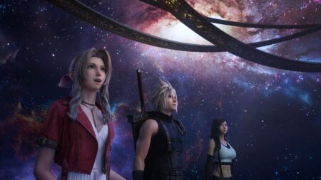 I tre personaggi di Final Fantasy 7 Rebirth