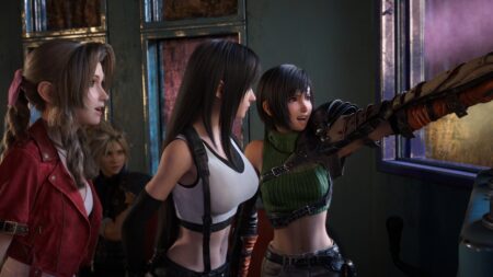 Tre ragazze di Final Fantasy 7 Rebirth