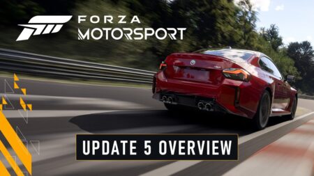 Un'auto di Forza Motorsport dell'Update 5