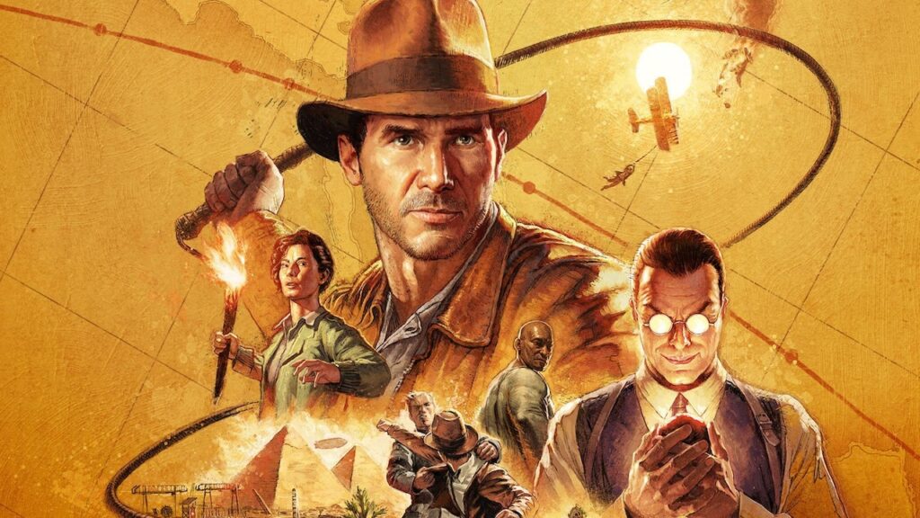 I protagonisti di Indiana Jones e l'antico Cerchio
