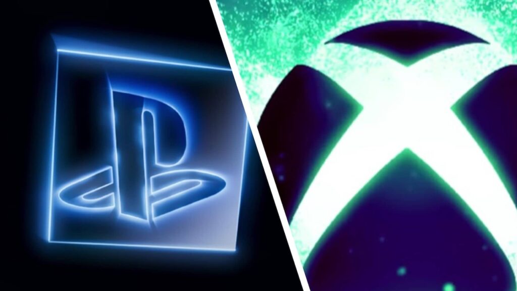 I loghi di PlayStation e Xbox