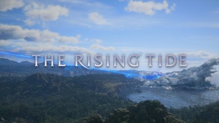 Il logo di Final Fantasy 16 The Rising Tide