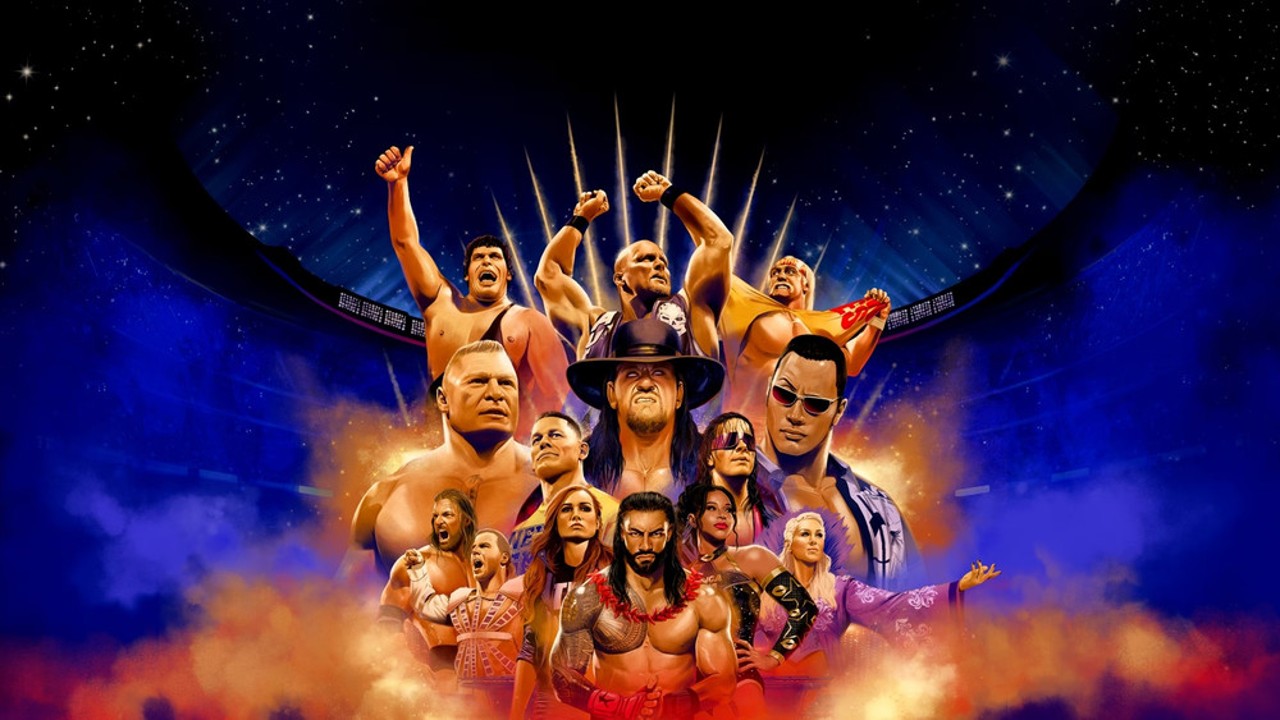 WWE 2K24: l'immagine dedicata a Wrestlemania