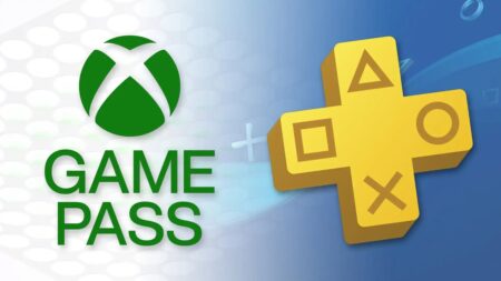 I loghi di Xbox Game Pass e PlayStation Plus