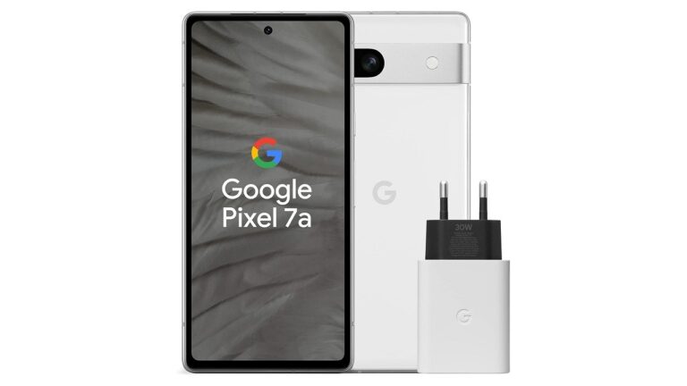Smartphone Google Pixel 7a 5G (8+128GB) Bianco Ghiaccio