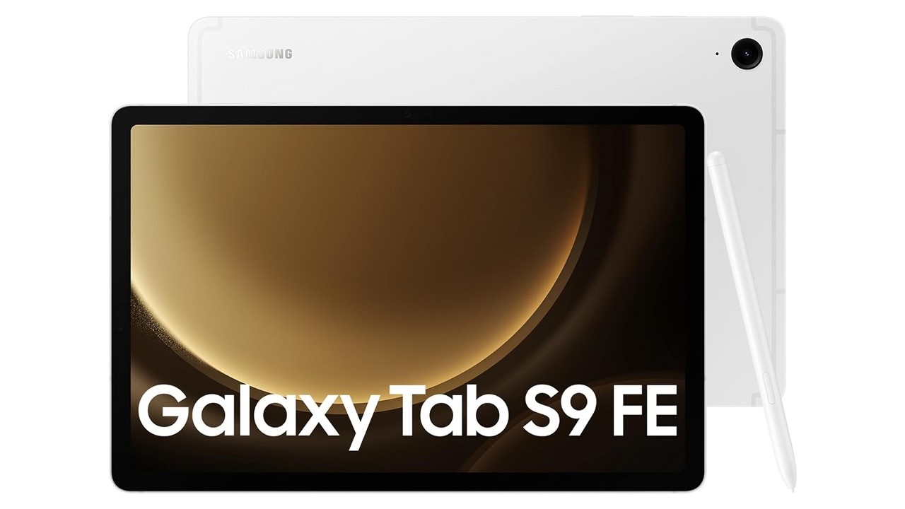 Tablet Samsung Galaxy Tab S9 FE (Wi Fi, 6+128GB) Silver in offerta su Amazon al 27% in meno
