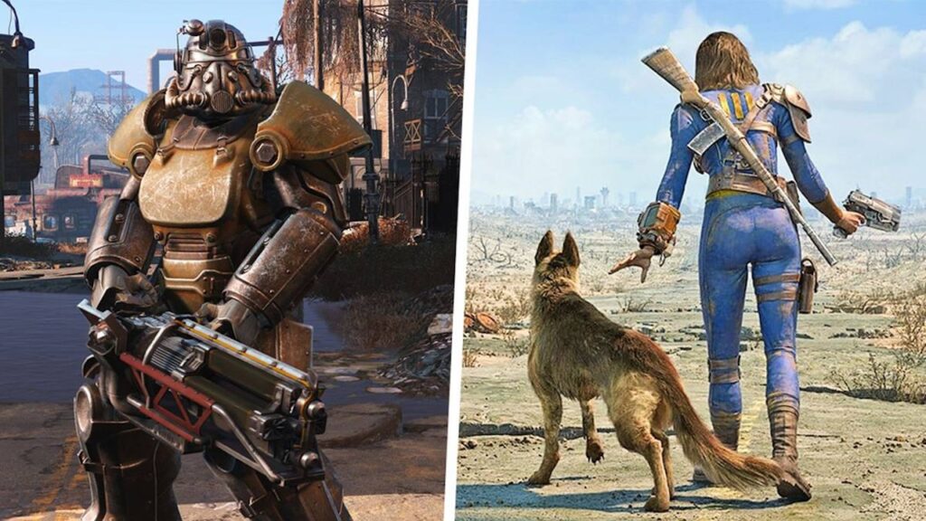 Due protagonisti di Fallout 4