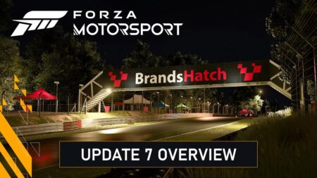 Forza Motorsport 7 ed il logo dell'Update 7