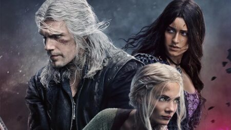 Geralt, Ciri e Yennefer della serie TV di The Witcher di Netflix