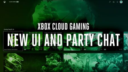 la nuova interfaccia di Xbox Cloud Gaming