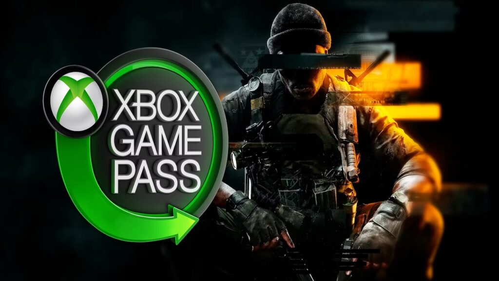 Il logo di Xbox Game Pass con al fianco un soldato di Call of Duty: Black Ops 6