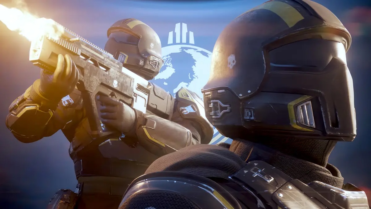 Due soldati di Helldivers 2