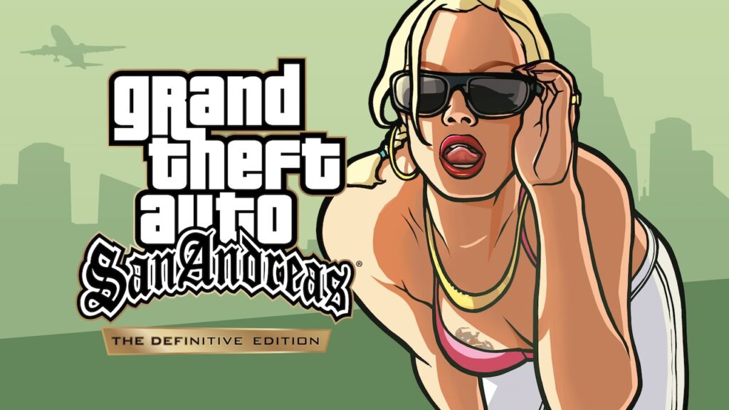 La ragazza di GTA San Andreas The Definitive Edition