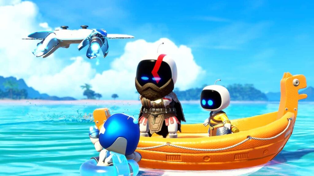 Astro Bot di God of War