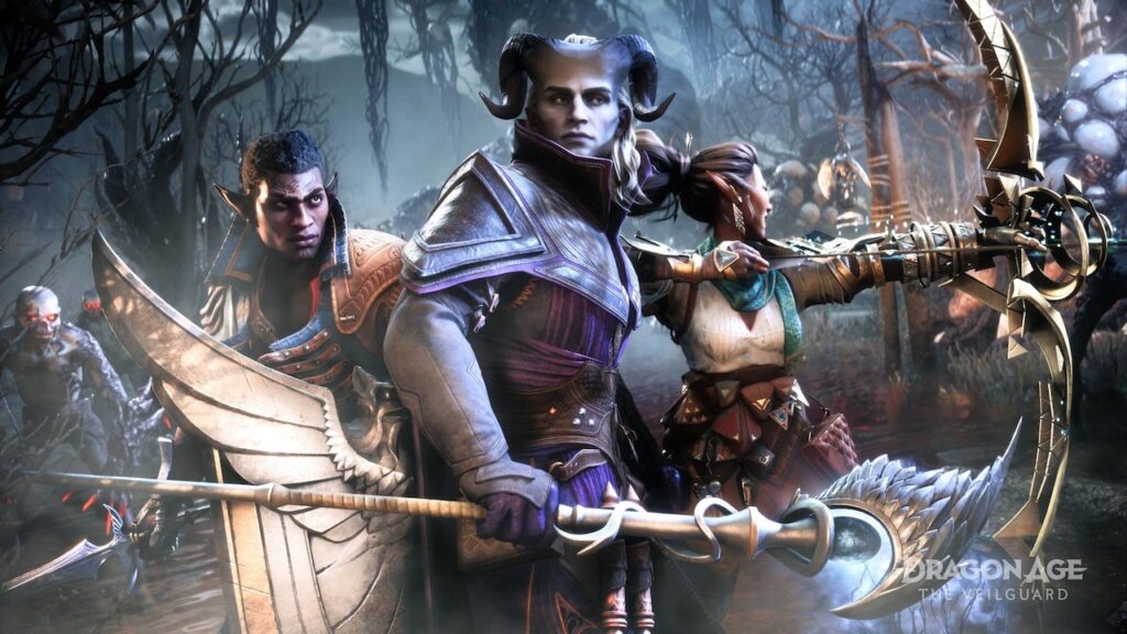 I tre personaggi di Dragon Age: The Veilguard