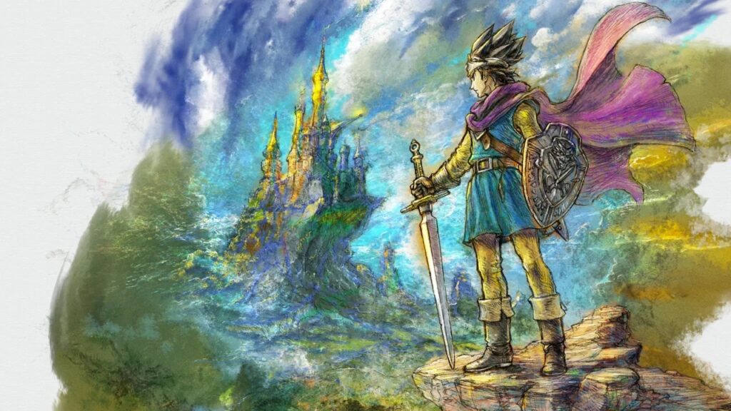 Il protagonista di Dragon Quest 3 HD 2D Remake