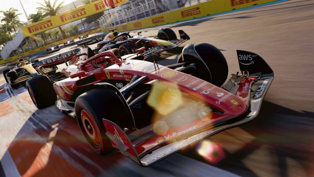 charles leclerc in ea sports f1 24