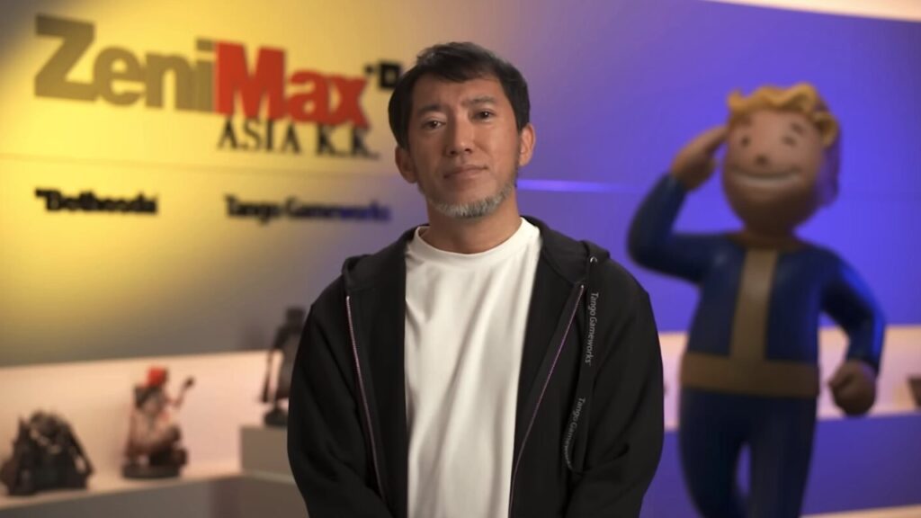 Shinji Mikami di Tango Gameworks