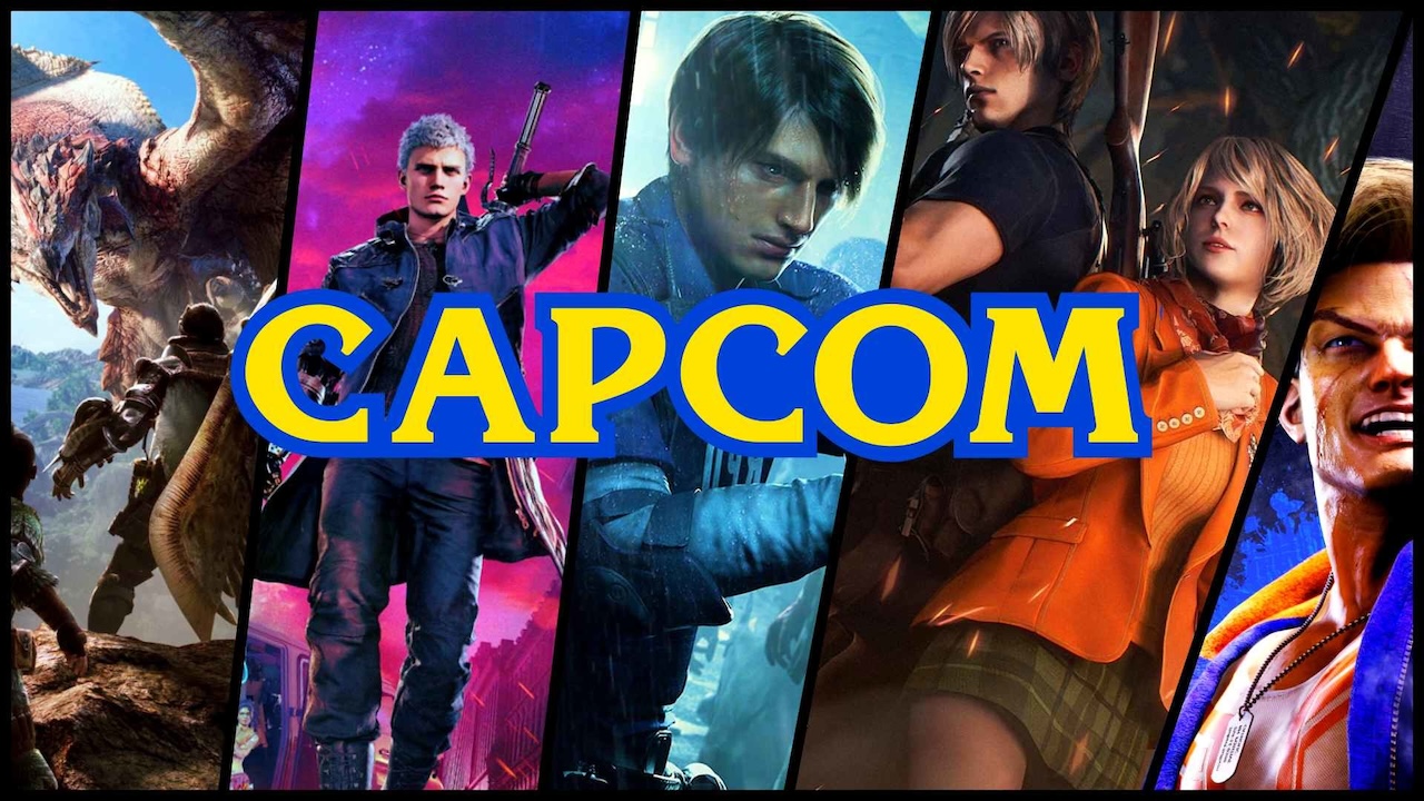 I vari personaggi di Capcom