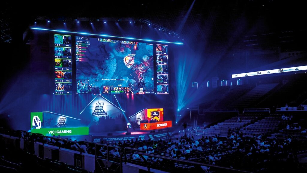 Un palco E-Sports