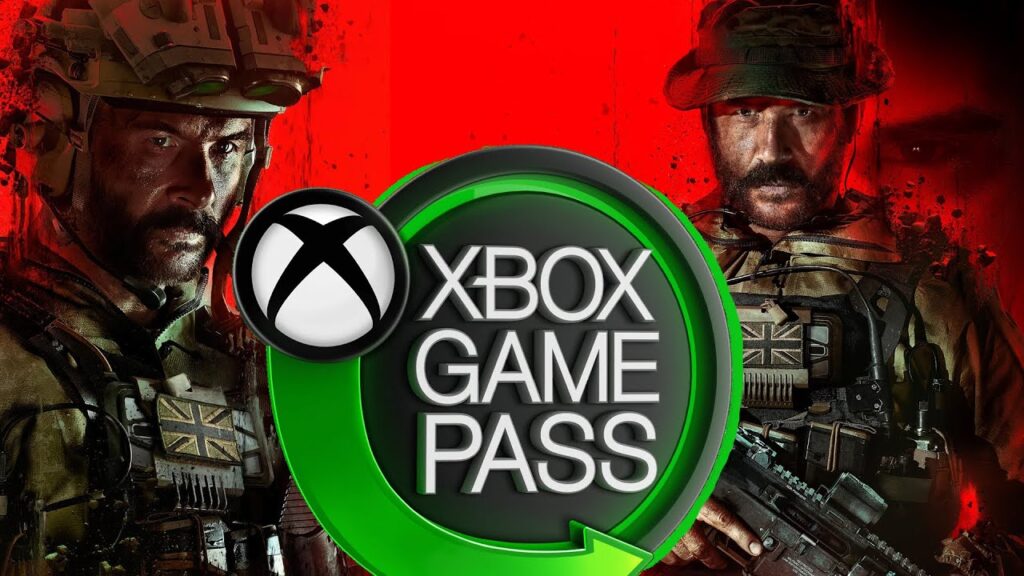 Il Capitano Price di Call of Duty: Modern Warfare 3 con il logo di Xbox Game Pass