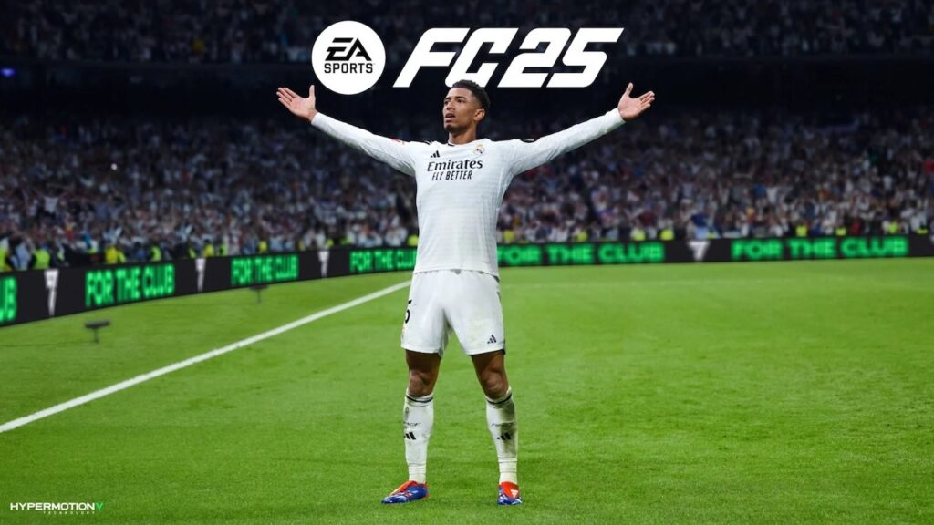 Jude Bellingham sulla copertina di EA Sports FC 25