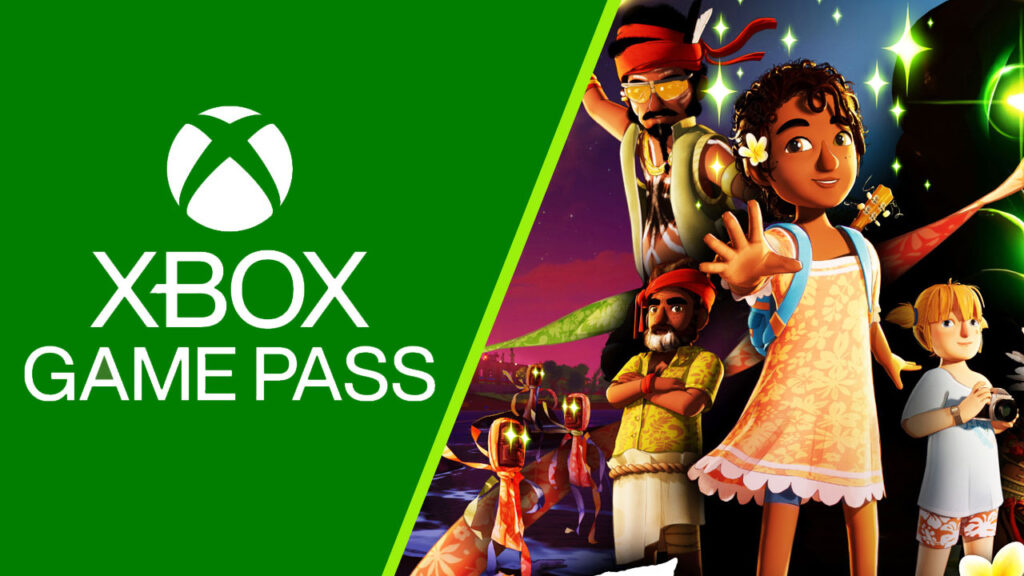 Il logo di Xbox Game Pass con al fianco Tchia