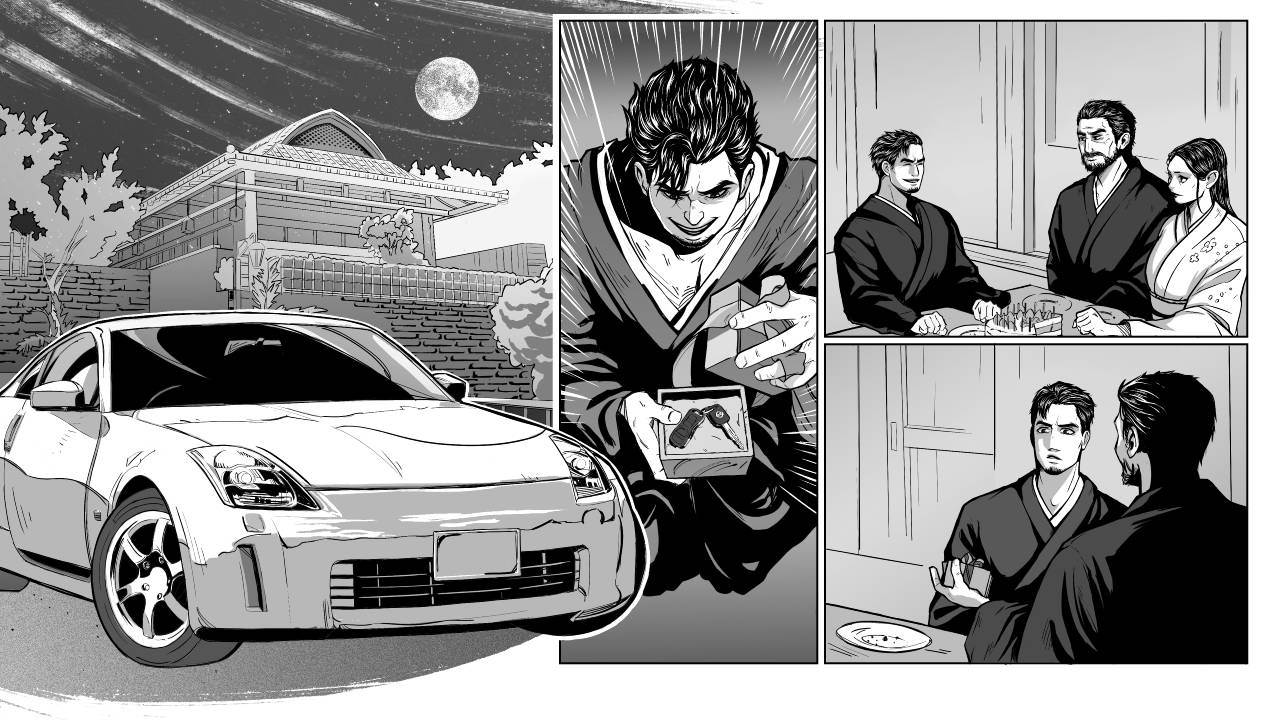 Manga di JDM Rise of the Scorpion