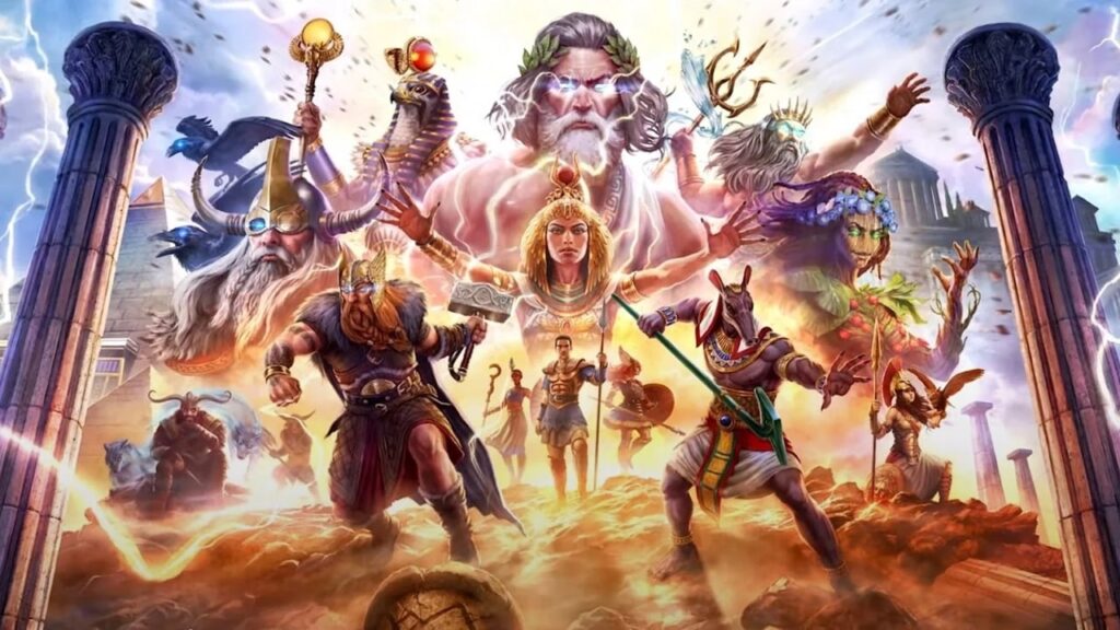 Key art di Age of Mythology Retold