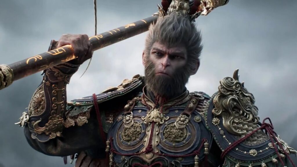 La scimmia di Black Myth: Wukong