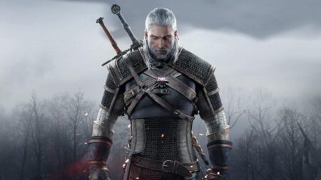 Geralt di The Witcher 3