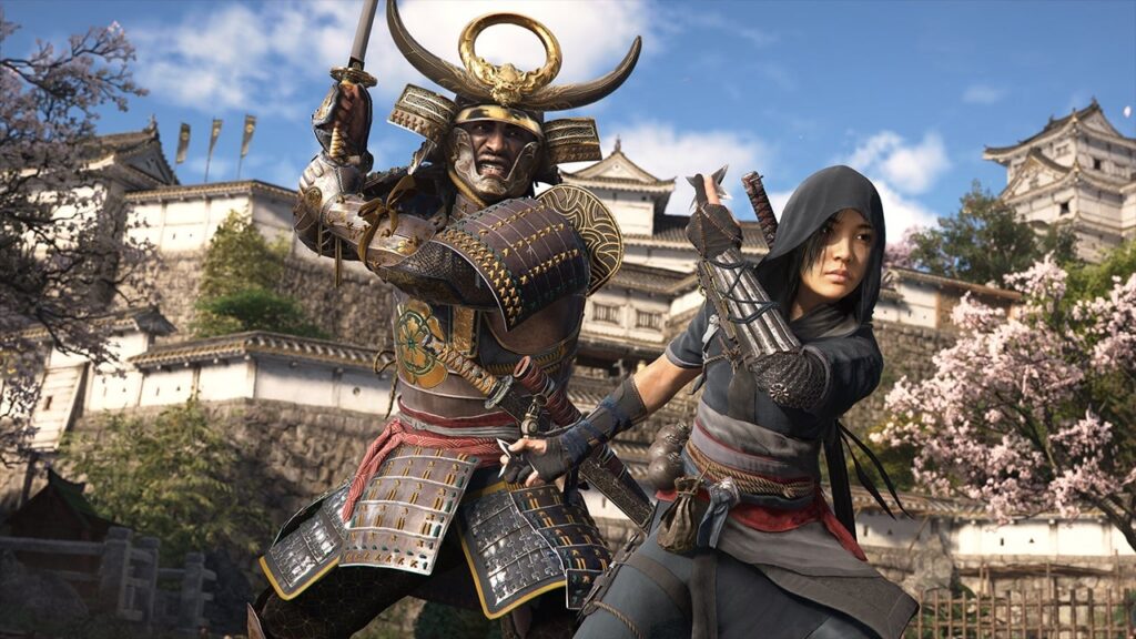 Naoe e Yasuke di Assassin's Creed Shadows