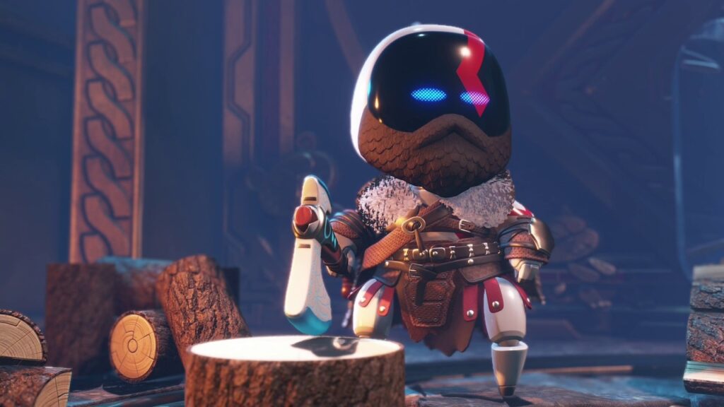 Kratos in versione Astro Bot