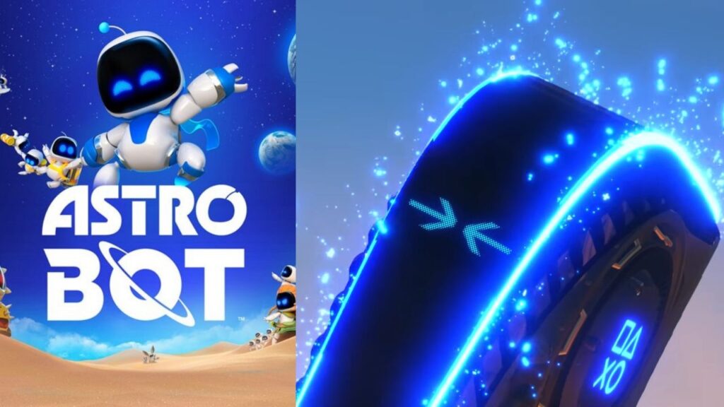 Astro Bot ed una PS5