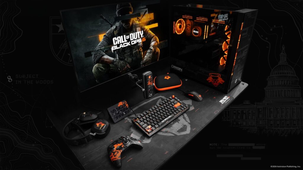 Un PC Corsair con Call of Duty: Black Ops 6