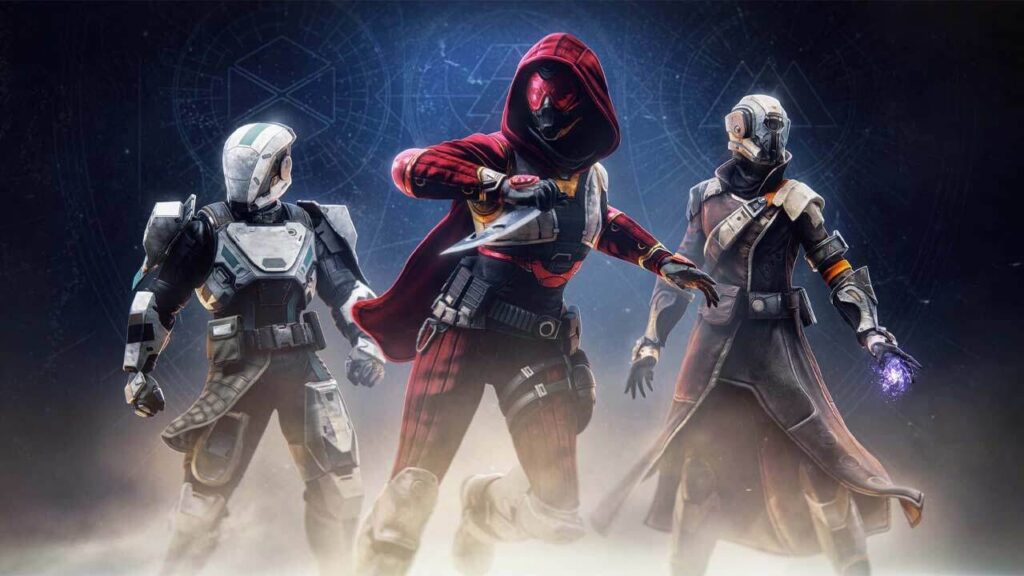 I tre Guardiani di Destiny 2