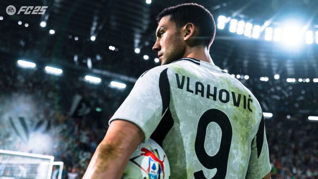 Vlahovic di EA Sports FC 25