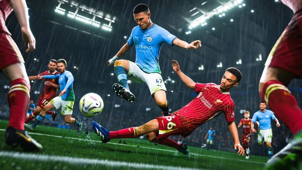 Due calciatori di EA Sports FC 25