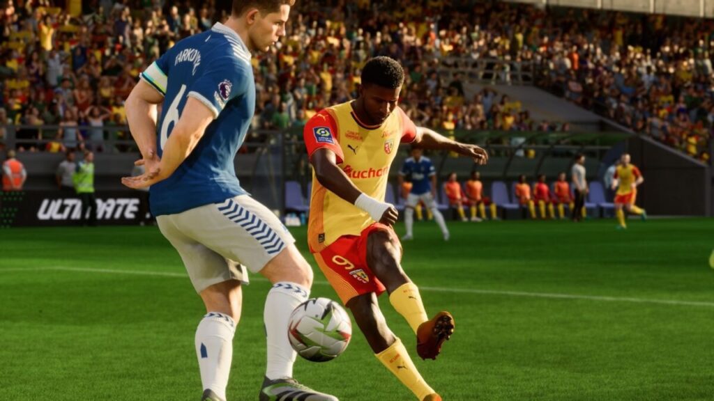 Due calciatori di EA Sports FC 25