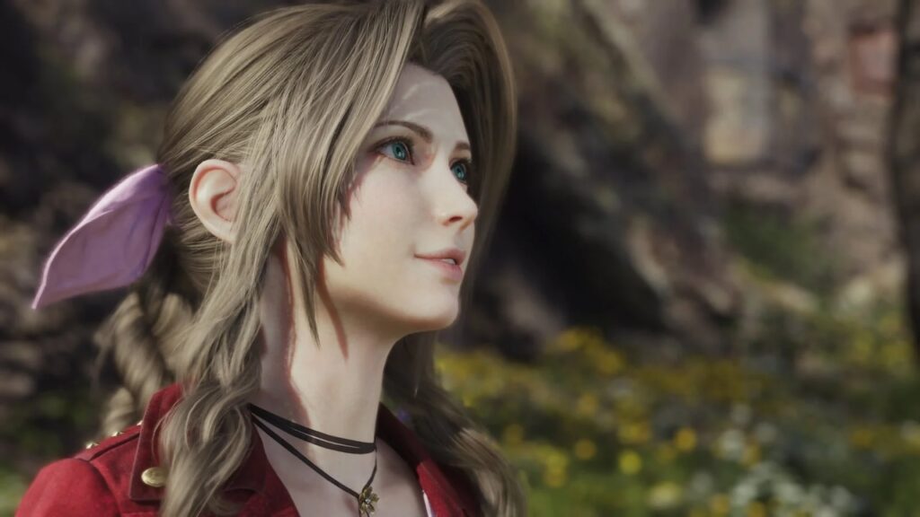 Aerith di Final Fantasy 7 Rebirth